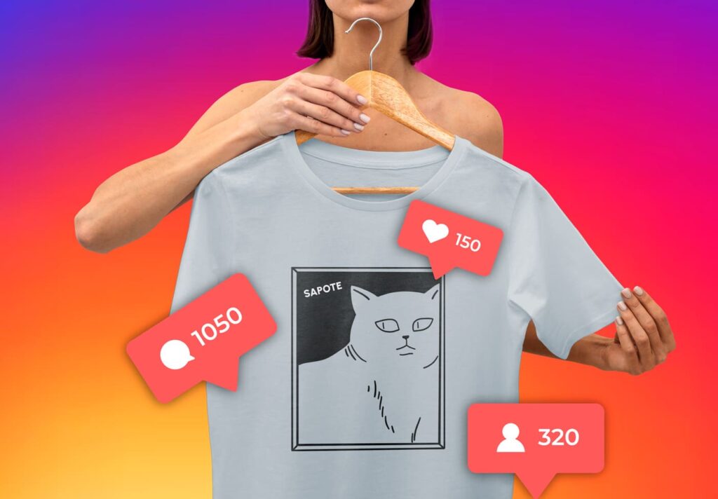 Sell your merch on Instagram - step by step 2 Sälj din merch på Instagram - Så